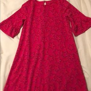 Lands End 3/4 length sleeve dress